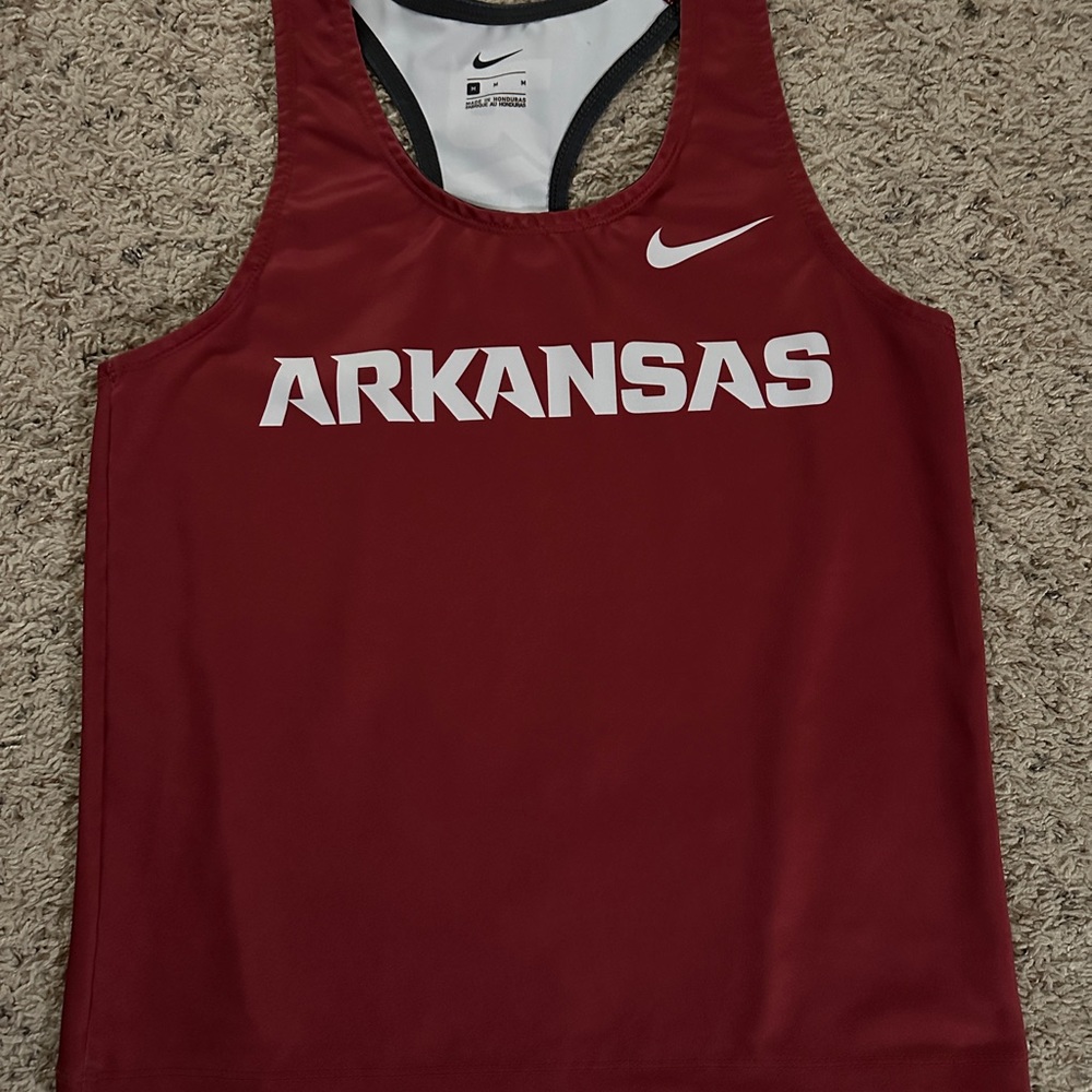 Nike Arkansas Razorback, tank top, racerback. Great condition.
